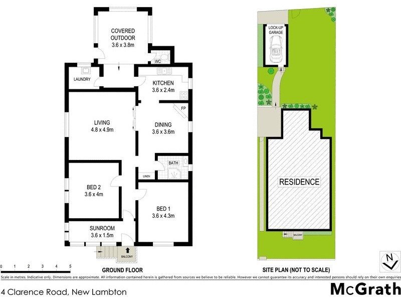 4 Clarence Road, New Lambton NSW 2305 Floorplan