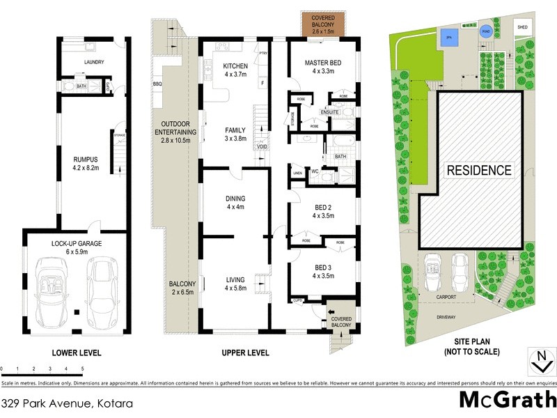 329 Park Avenue, Kotara NSW 2289 Floorplan