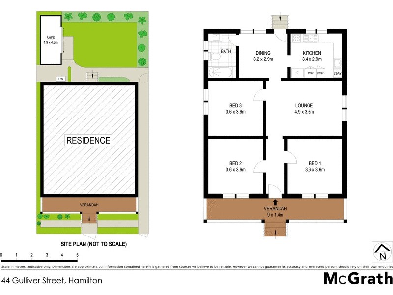 44 Gulliver Street, Hamilton NSW 2303 Floorplan