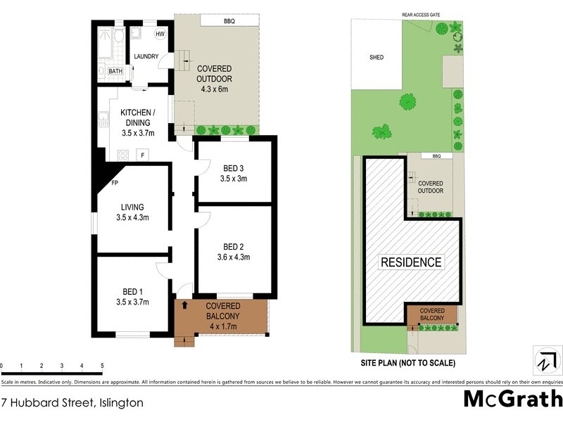 7 Hubbard Street, Islington NSW 2296 Floorplan
