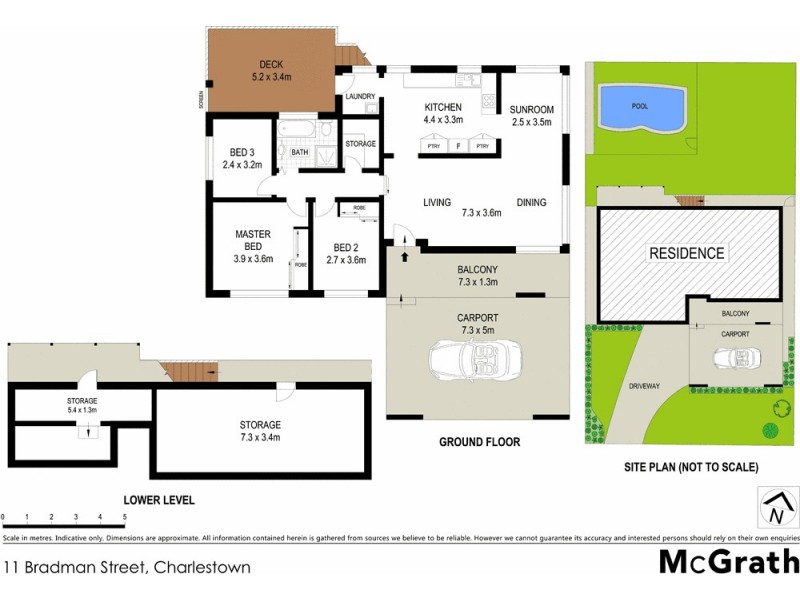 11 Bradman Street, Charlestown NSW 2290 Floorplan