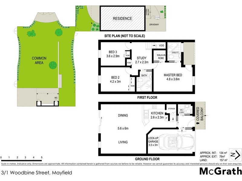 3/1 Woodbine Street, Mayfield NSW 2304 Floorplan