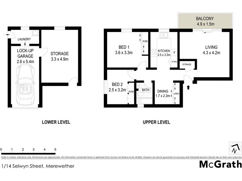 1/14 Selwyn Street, Merewether NSW 2291 Floorplan