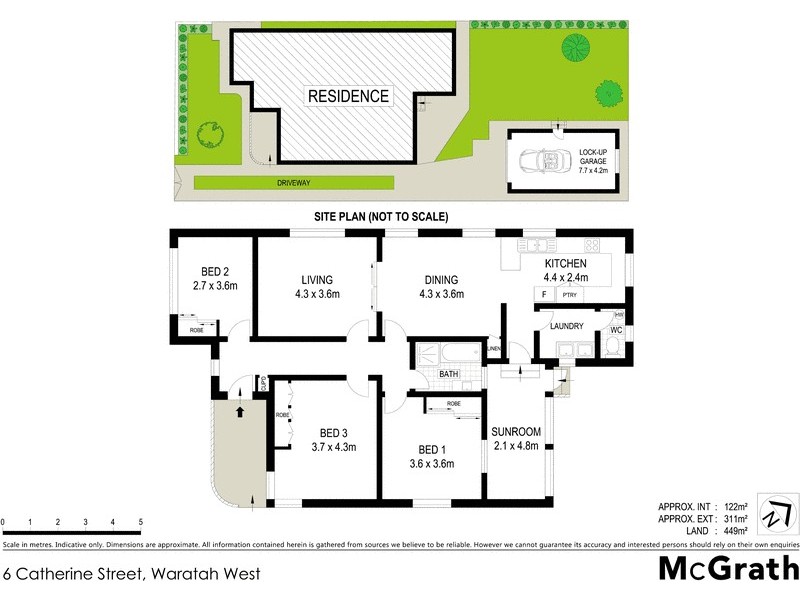 6 Catherine Street, Waratah West NSW 2298 Floorplan