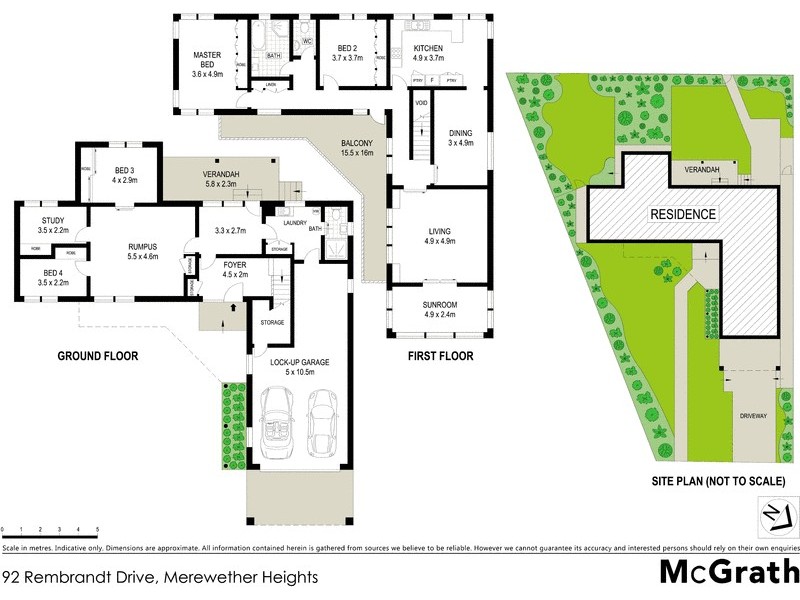 92 Rembrandt Drive, Merewether Heights NSW 2291 Floorplan