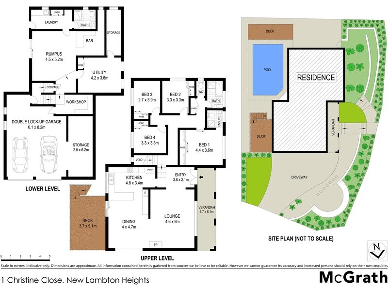 1 Christine Close, New Lambton Heights NSW 2305 Floorplan