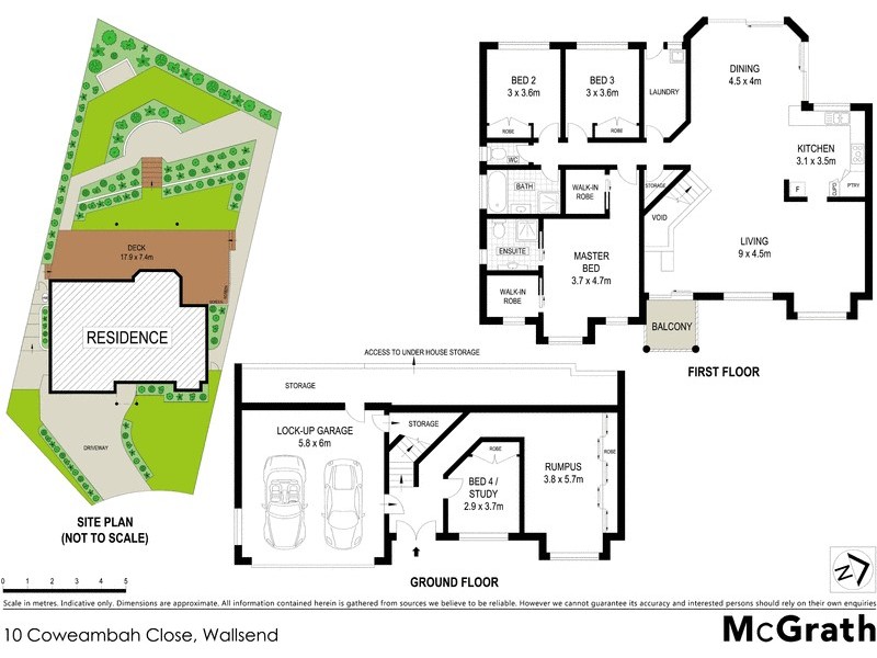 10 Coweambah Close, Wallsend NSW 2287 Floorplan