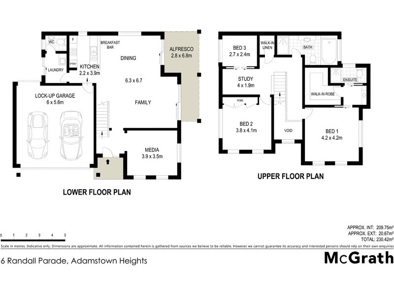 6 Randall Parade, Adamstown Heights NSW 2289 Floorplan