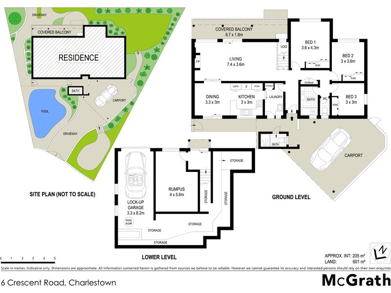 6 Crescent Road, Charlestown NSW 2290 Floorplan