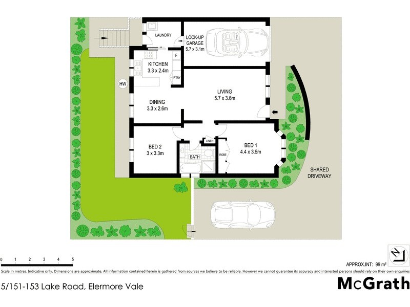 5/151 Lake Road, Elermore Vale NSW 2287 Floorplan