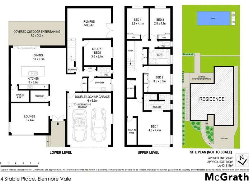 4 Stable Place, Elermore Vale NSW 2287 Floorplan