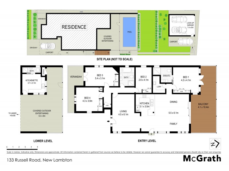 133 Russell Road, New Lambton NSW 2305 Floorplan