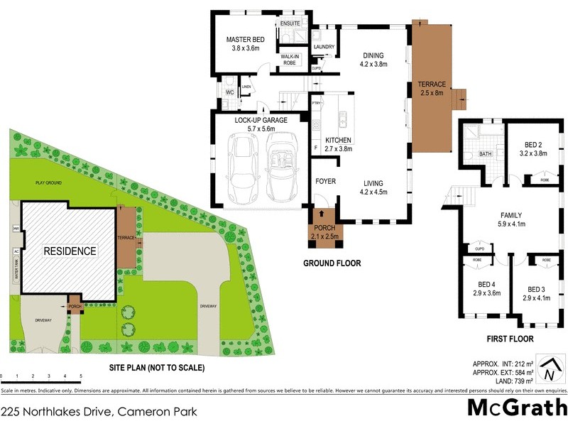 225 Northlakes Drive, Cameron Park NSW 2285 Floorplan