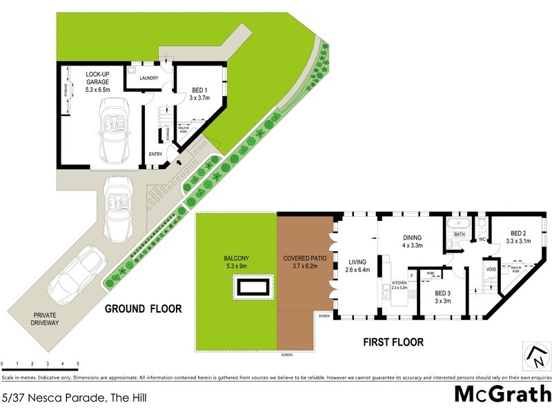 5/37 Nesca Parade, The Hill NSW 2300 Floorplan