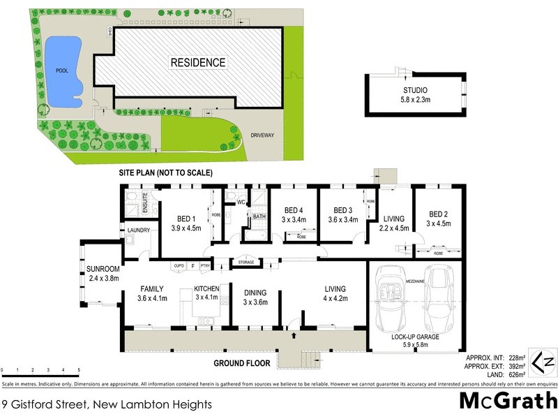 9 Gistford Street, New Lambton Heights NSW 2305 Floorplan