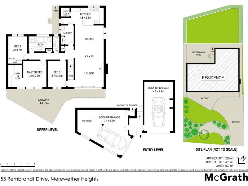 55 Rembrandt Drive, Merewether Heights NSW 2291 Floorplan