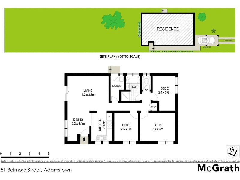 51 Belmore Street, Adamstown NSW 2289 Floorplan