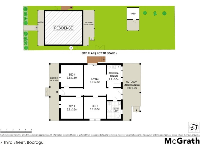 7 Third Street, Booragul NSW 2284 Floorplan