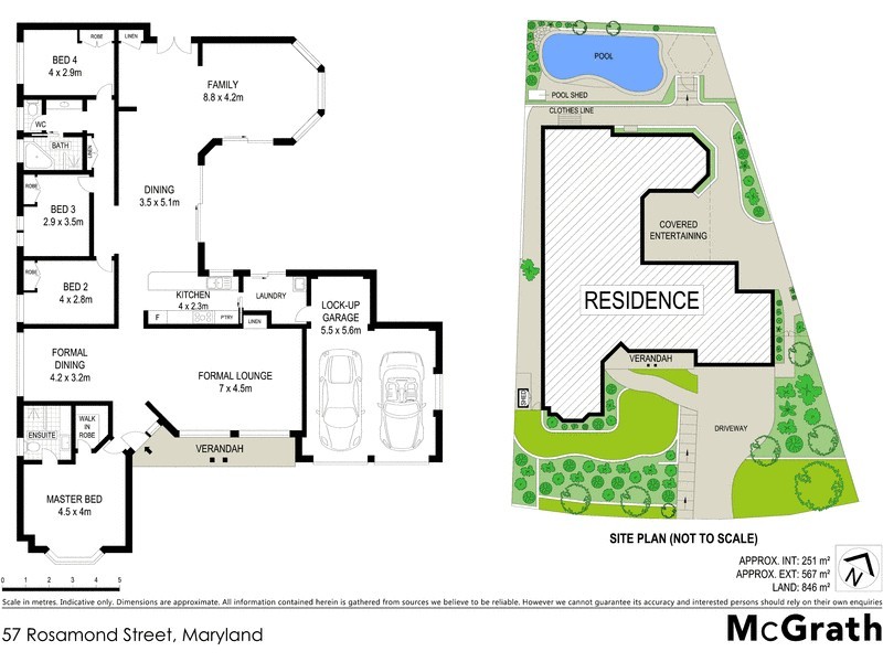 57 Rosamond Street, Maryland NSW 2287 Floorplan