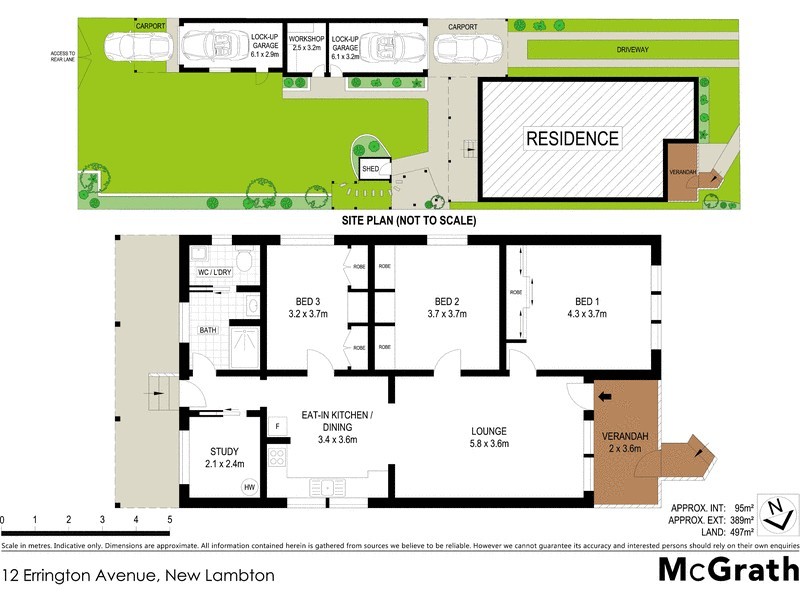 12 Errington Avenue, New Lambton NSW 2305 Floorplan
