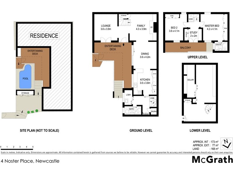 4 Noster Place, Newcastle NSW 2300 Floorplan