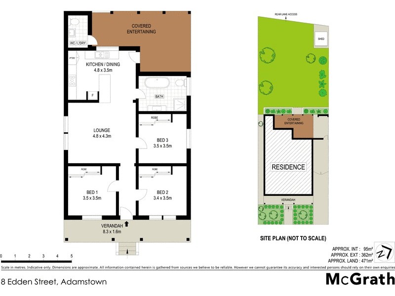 8 Edden Street, Adamstown NSW 2289 Floorplan