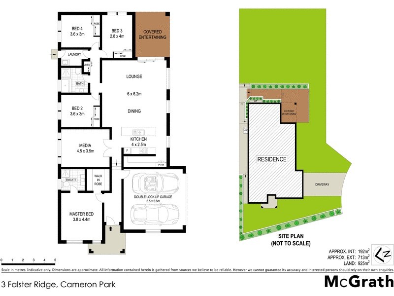 3 Falster Ridge, Cameron Park NSW 2285 Floorplan