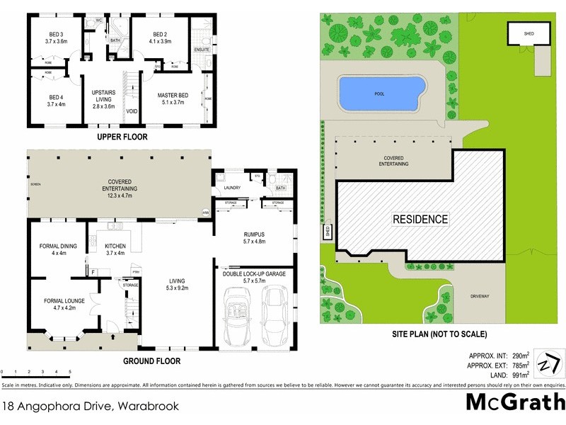 18 Angophora Drive, Warabrook NSW 2304 Floorplan