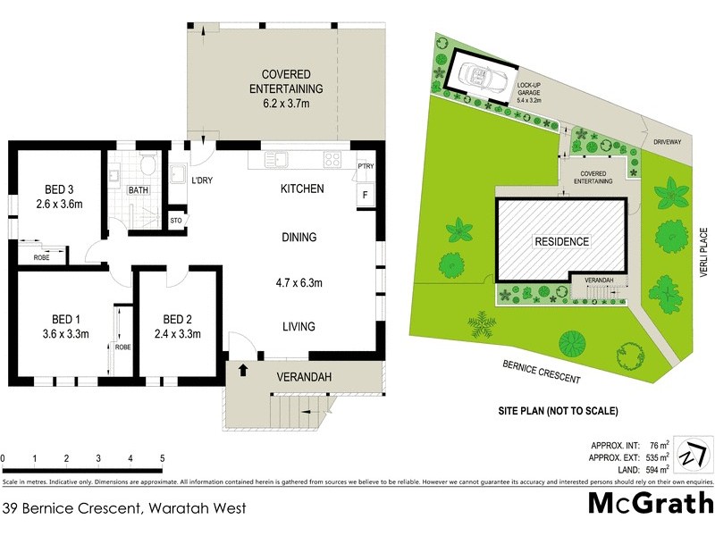 39 Bernice Crescent, Waratah West NSW 2298 Floorplan
