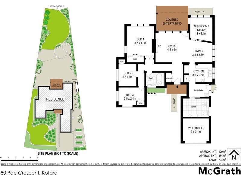 80 Rae Crescent, Kotara NSW 2289 Floorplan