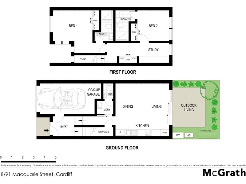 8/91 Macquarie Street, Cardiff NSW 2285 Floorplan