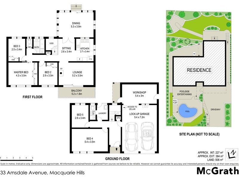 33 Amsdale Avenue, Macquarie Hills NSW 2285 Floorplan