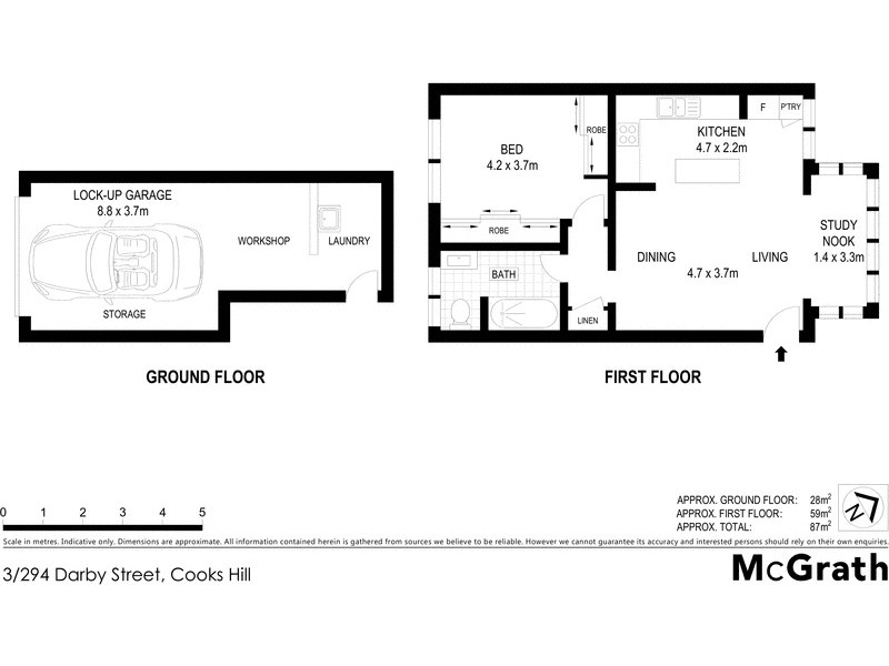 3/294 Darby Street, Cooks Hill NSW 2300 Floorplan