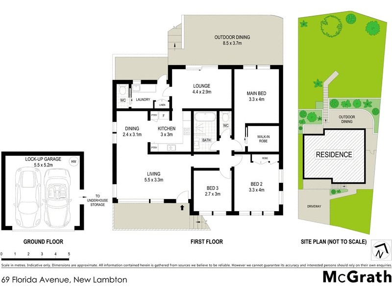 69 Florida Avenue, New Lambton NSW 2305 Floorplan
