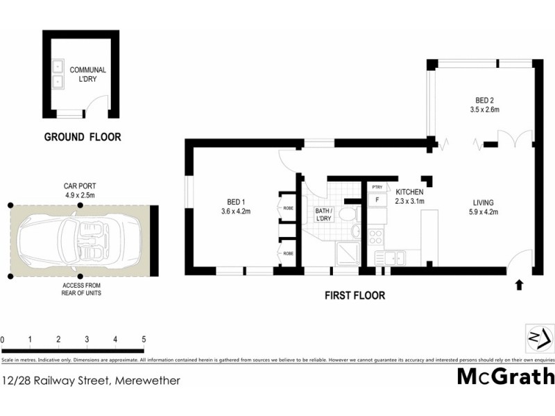 12/28 Railway Street, Merewether NSW 2291 Floorplan