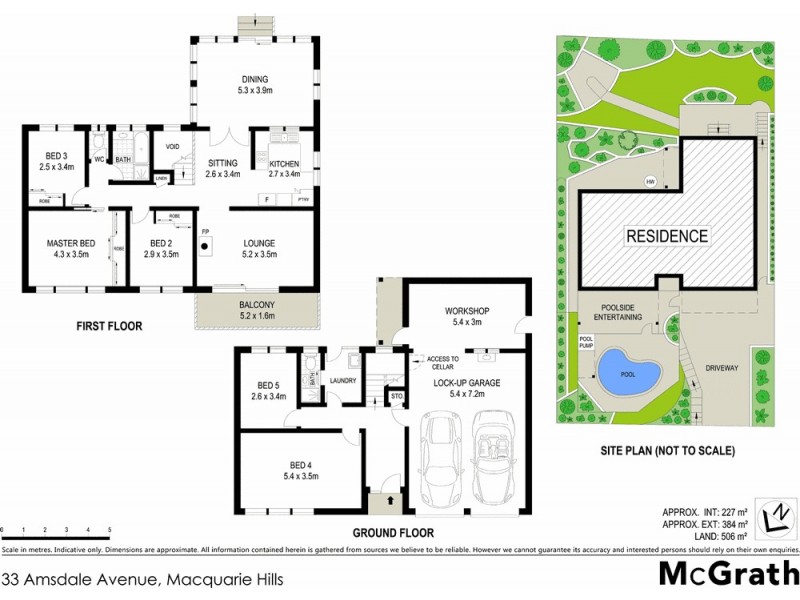33 Amsdale Avenue, Macquarie Hills NSW 2285 Floorplan