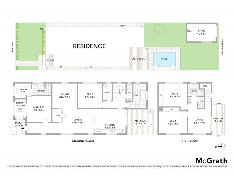 9 Park Street, Hamilton South NSW 2303 Floorplan