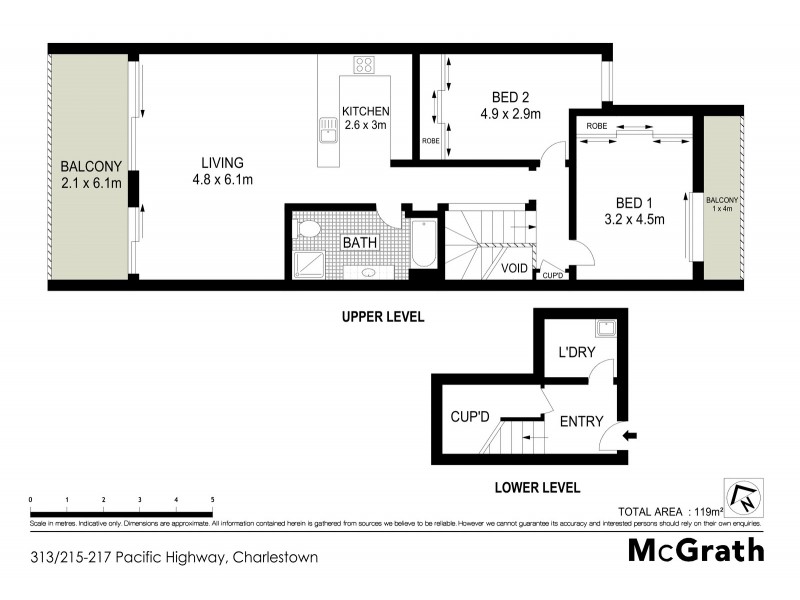 313/215 Pacific Highway, Charlestown NSW 2290 Floorplan