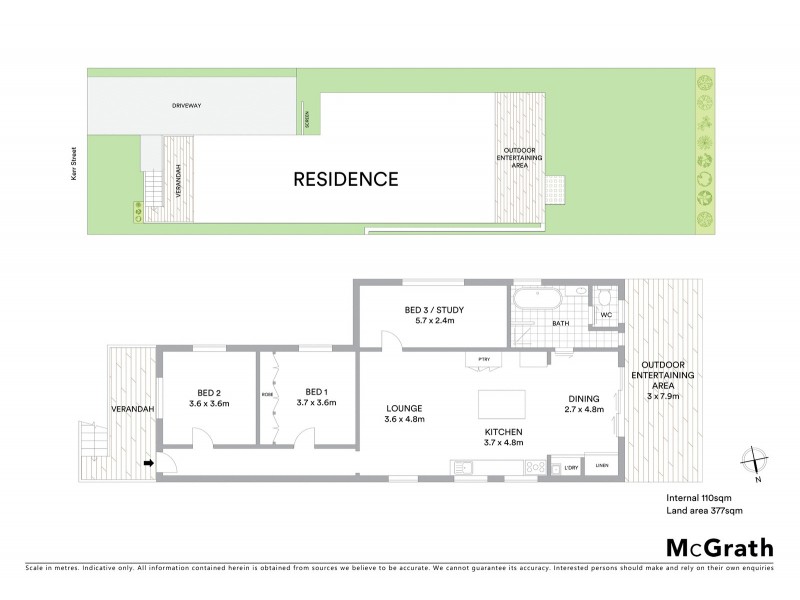 110 Kerr Street, Mayfield NSW 2304 Floorplan