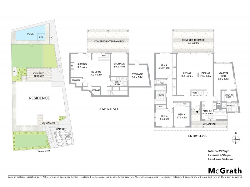 200 Scenic Drive, Merewether Heights NSW 2291 Floorplan