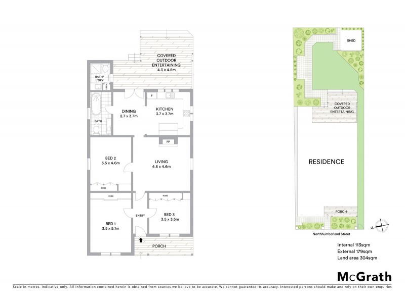 75 Northumberland Street, Maryville NSW 2293 Floorplan