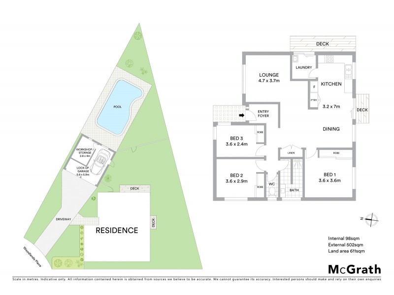 12 Woodlands Place, Raymond Terrace NSW 2324 Floorplan
