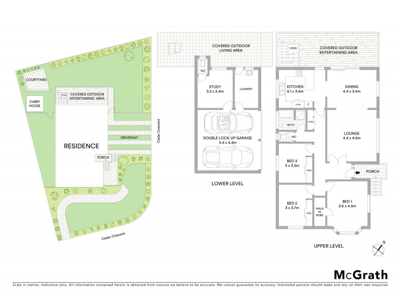 14 Cedar Crescent, Merewether Heights NSW 2291 Floorplan