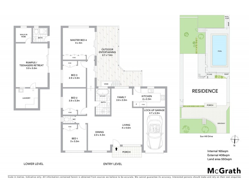 47 Sun Hill Drive, Merewether Heights NSW 2291 Floorplan