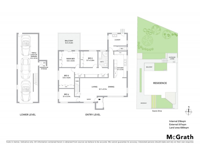 122 Scenic Drive, Merewether NSW 2291 Floorplan