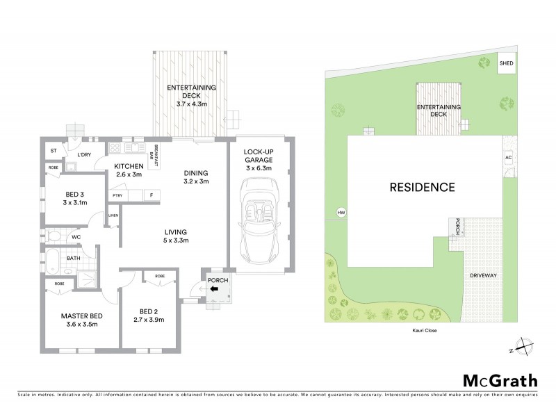 12 Kauri Close, Wallsend NSW 2287 Floorplan
