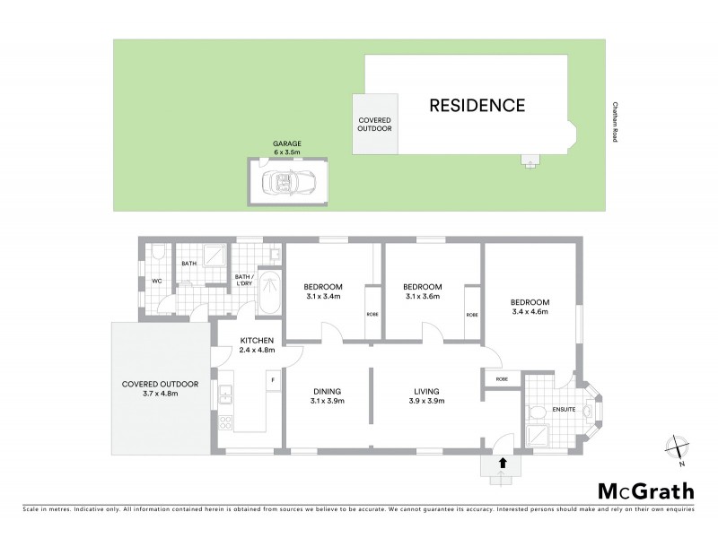 12 Chatham Road, Georgetown NSW 2298 Floorplan