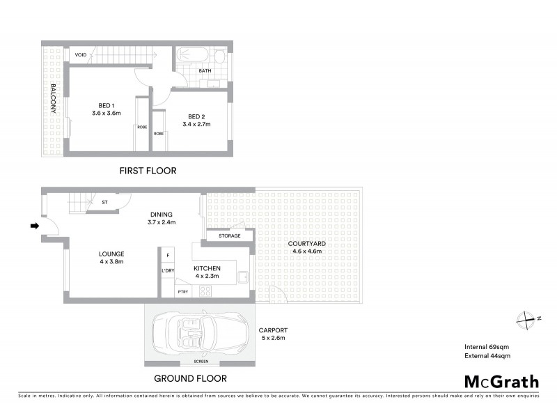 3/30 Eighth Street, Adamstown NSW 2289 Floorplan