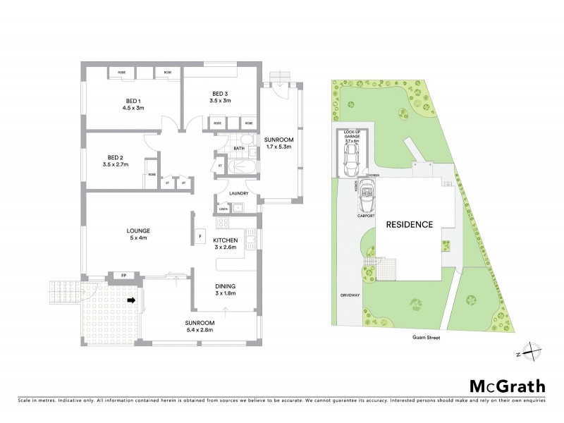 3 Guam Street, Shortland NSW 2307 Floorplan