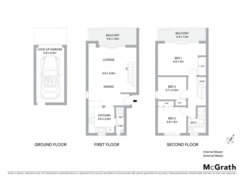 6/61 Nesca Parade, The Hill NSW 2300 Floorplan